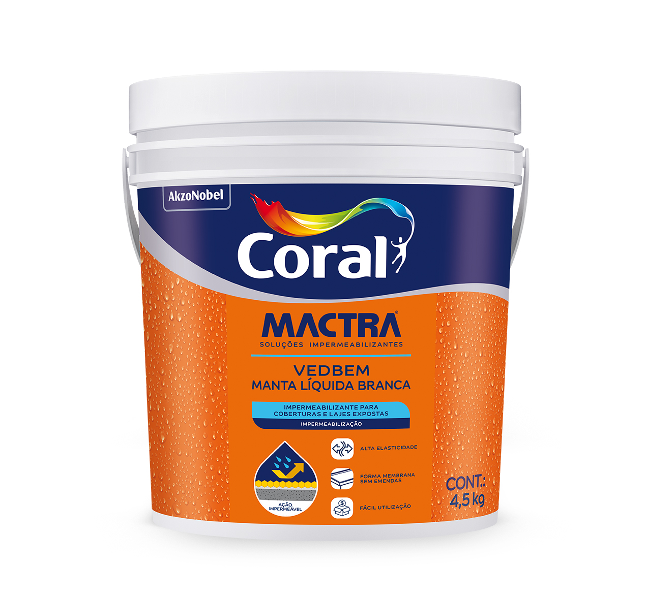 CORAL MACTRA - VEDBEM MANTA LÍQUIDA BRANCA 